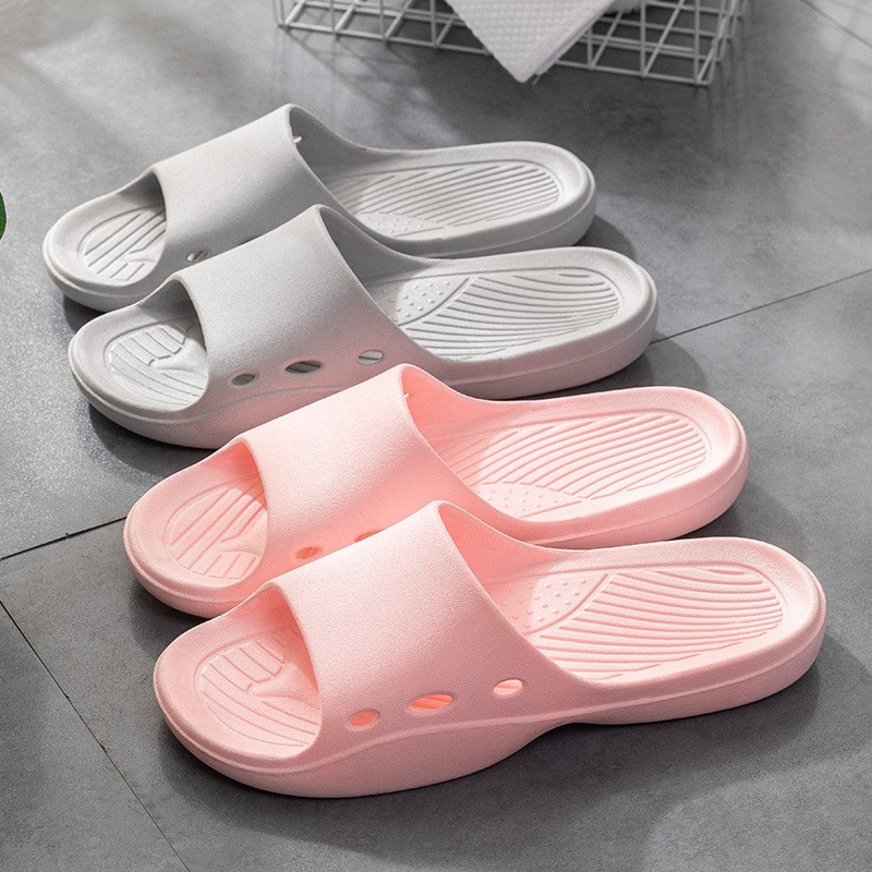 Home Bathroom Wear - New Women Non-Slip Slippers Men Slides