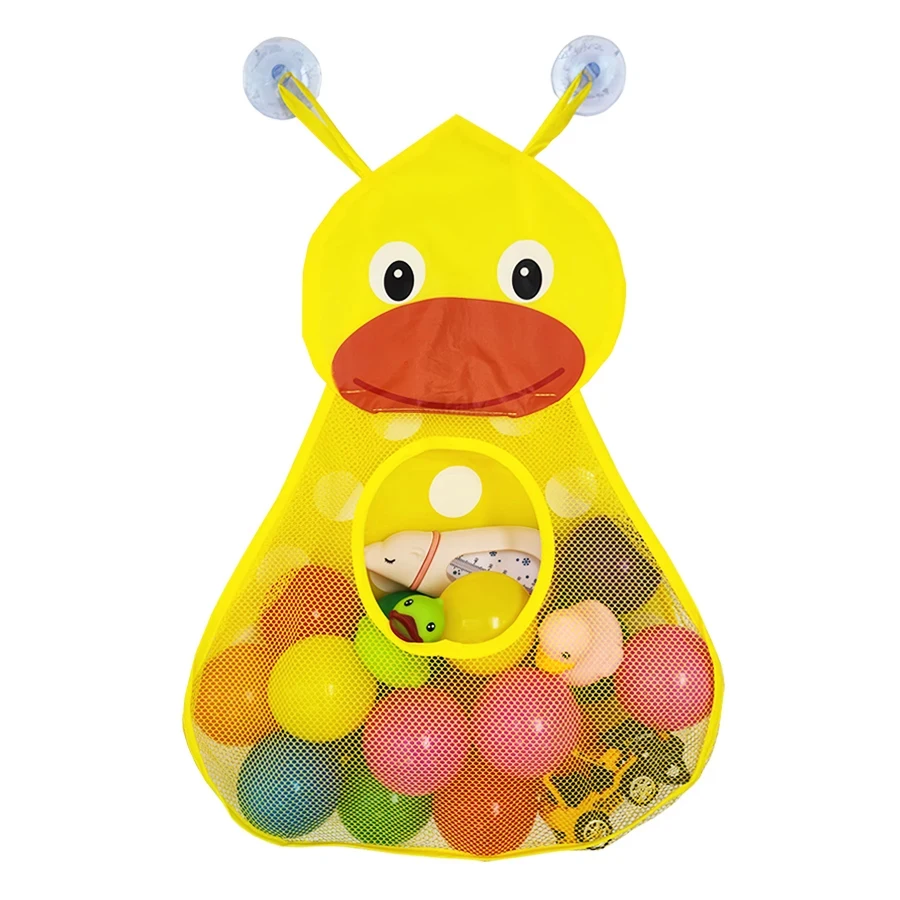 Home Bathroom Organizer - Duck Frog Baby Bath Toy Storage