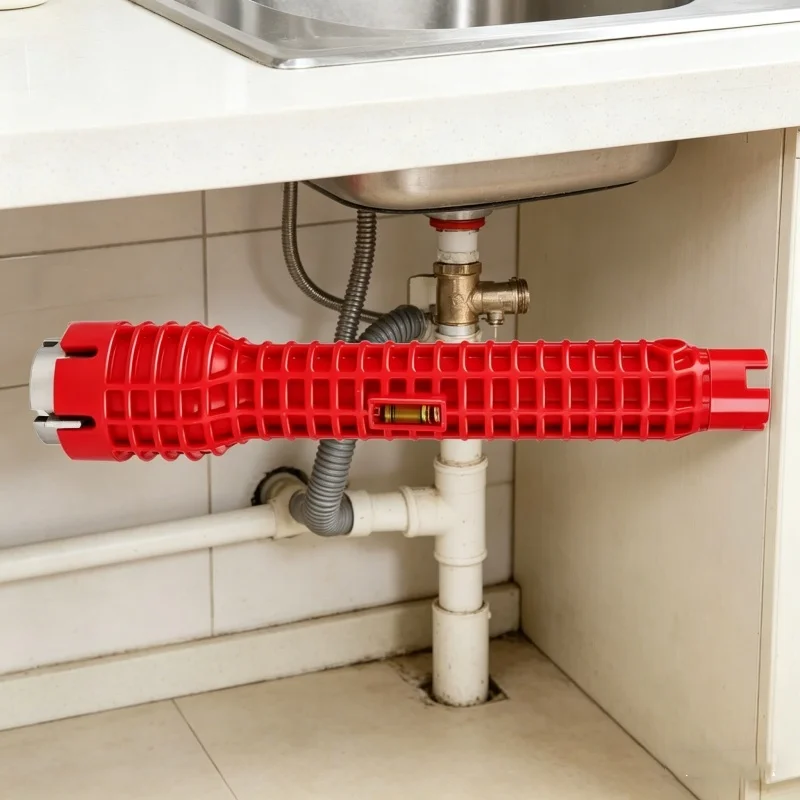 Home Bathroom Plumbing - Universal Plumbing Tool Double Head Sink