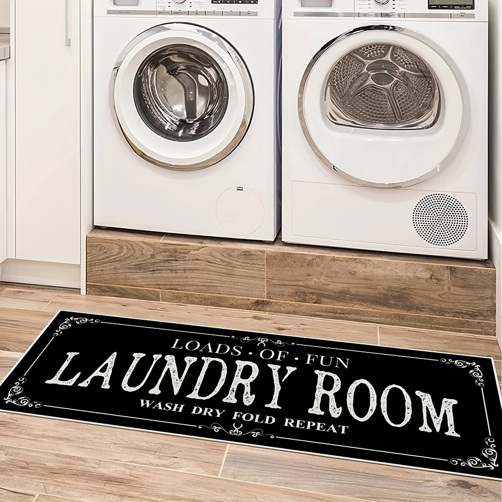 Zara Home Bathroom Accessories - Laundry Room Rug Runner Non Slip