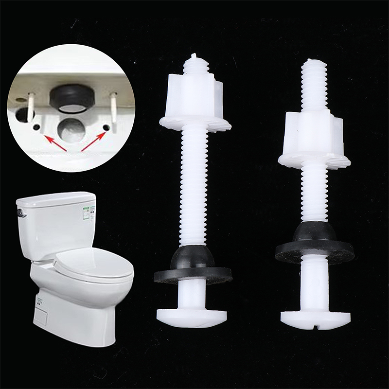 Home Bathroom Plumbing - 2 Pcs Plastic Toilet Seat Hinge