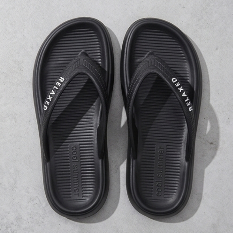 Home Bathroom Wear - Summer Men's Flip Flops Soft Sole