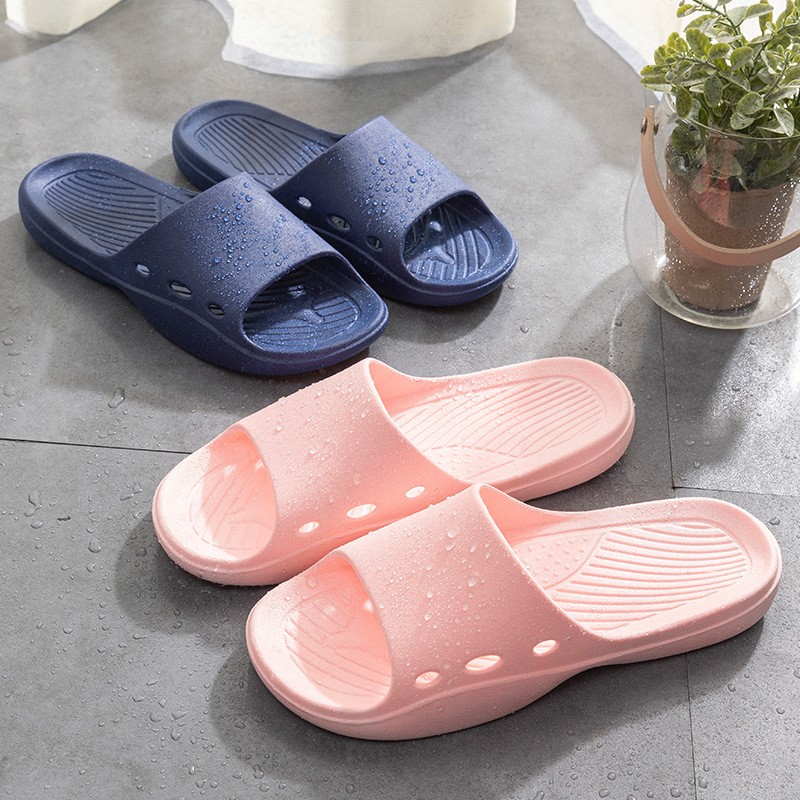 Home Bathroom Wear - New Women Non-Slip Slippers Men Slides