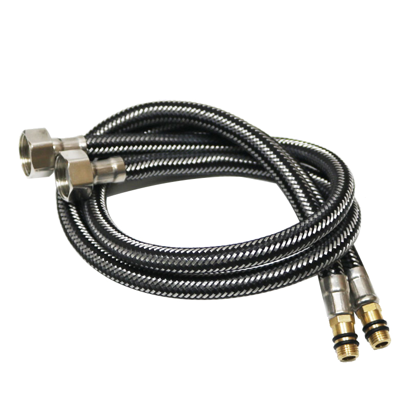 Home Bathroom Plumbing - Stainless Steel Nylon Braided Tube Pipe