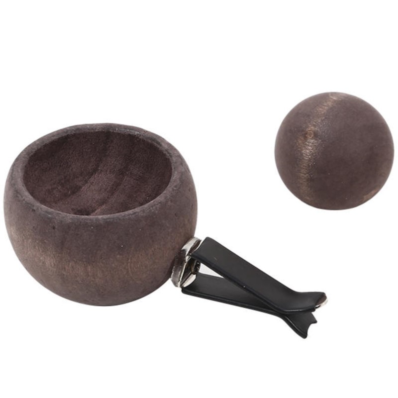 Zara Home Bathroom Accessories - Mini Wooden Fragrance Oil Diffuser Natural