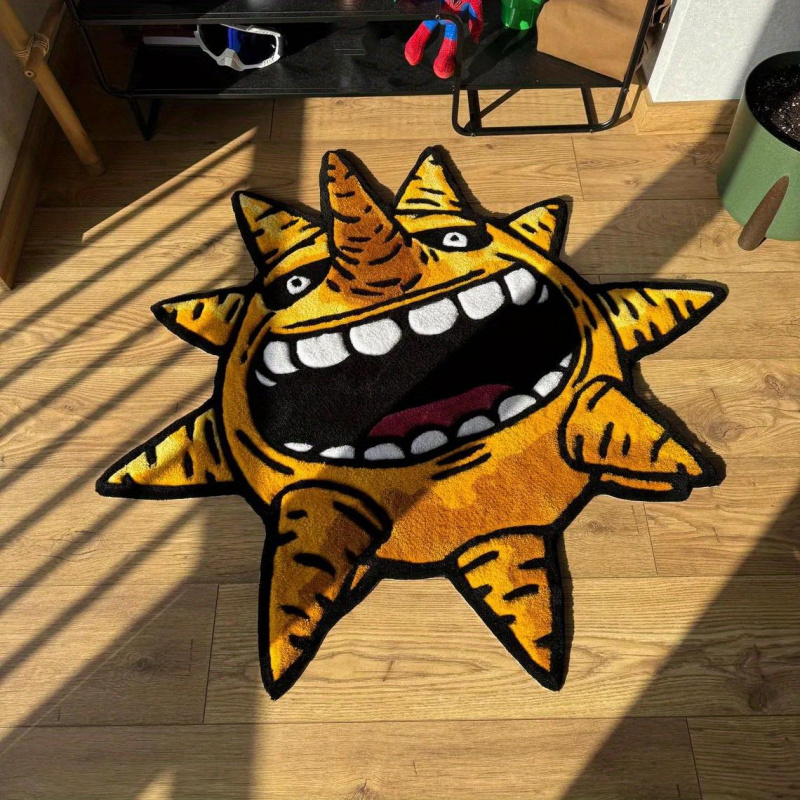 Zara Home Bathroom Accessories - VIKAMA Anime Style Creative Sun Carpet