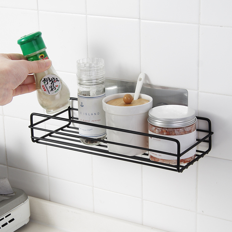 Bath Caddy Tray - Bathroom Storage Rack Kitchen Organizer Shelf