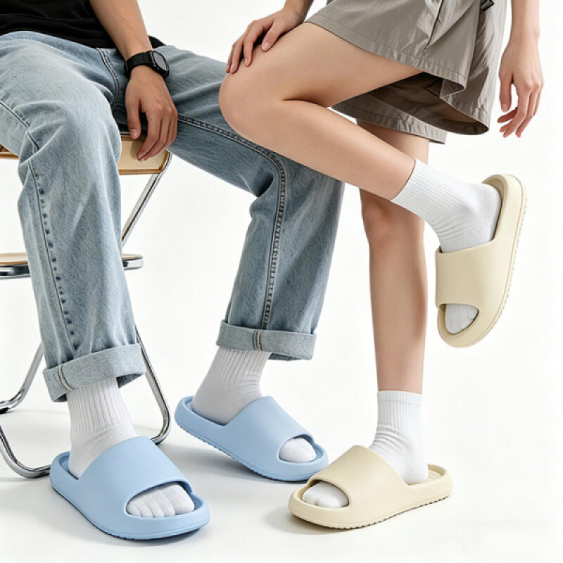 Home Bathroom Lights - Couple's Lightweight EVA Indoor Slippers Summer