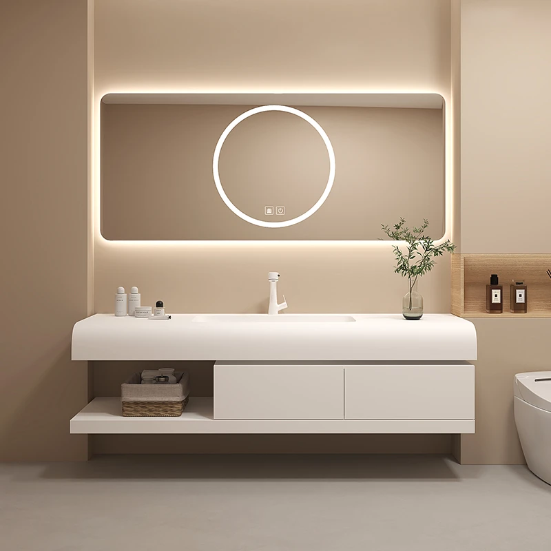 Drawers Paper Bathroom Cabinet - Home Bathroom Partition Wall 评论和价格