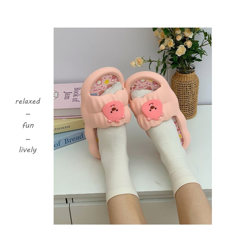 Cute beaver slippers female su - Home Bathroom Wear 评论和价格