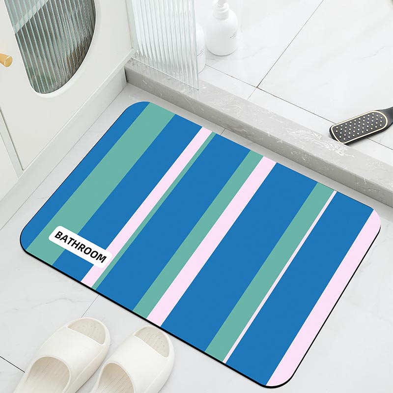 Non-slip bath mat, striped sta - Zara Home Bathroom Accessories 评论和价格