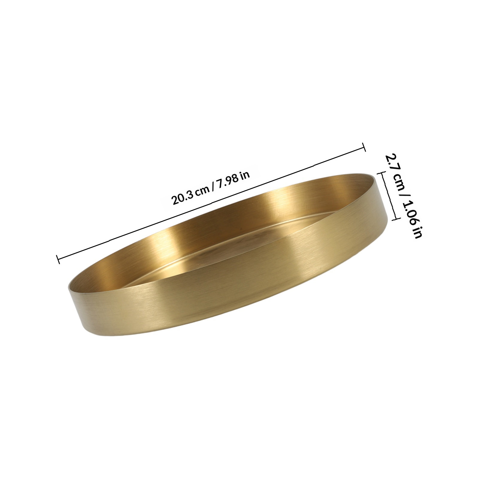 Stainless Steel Gold Round Jew - Home Bathroom Organizer 评论和价格