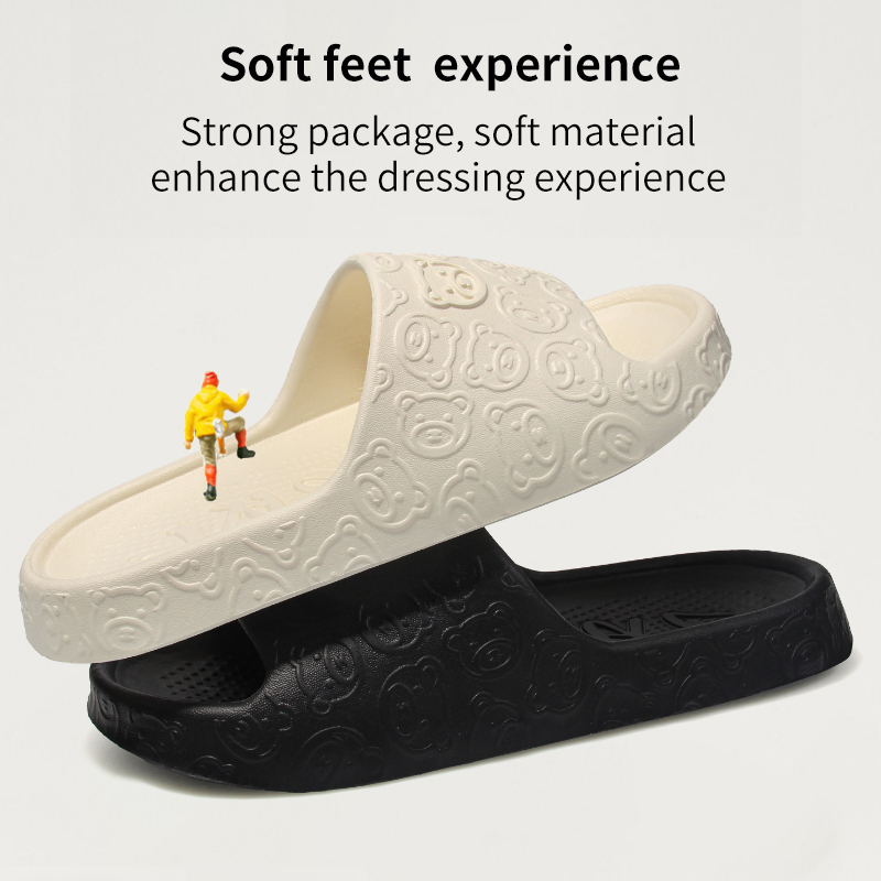 Non-slip Slippers Female Outer - Home Bathroom Wear 评论和价格