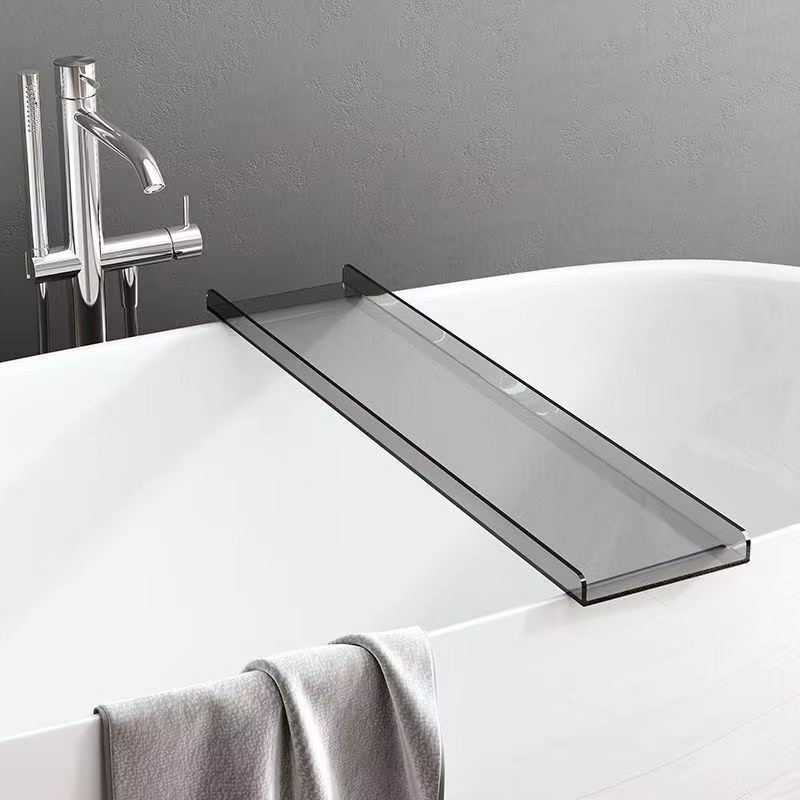 Acrylic Bathtub Caddy with Pho - Bath Caddy Tray 评论和价格