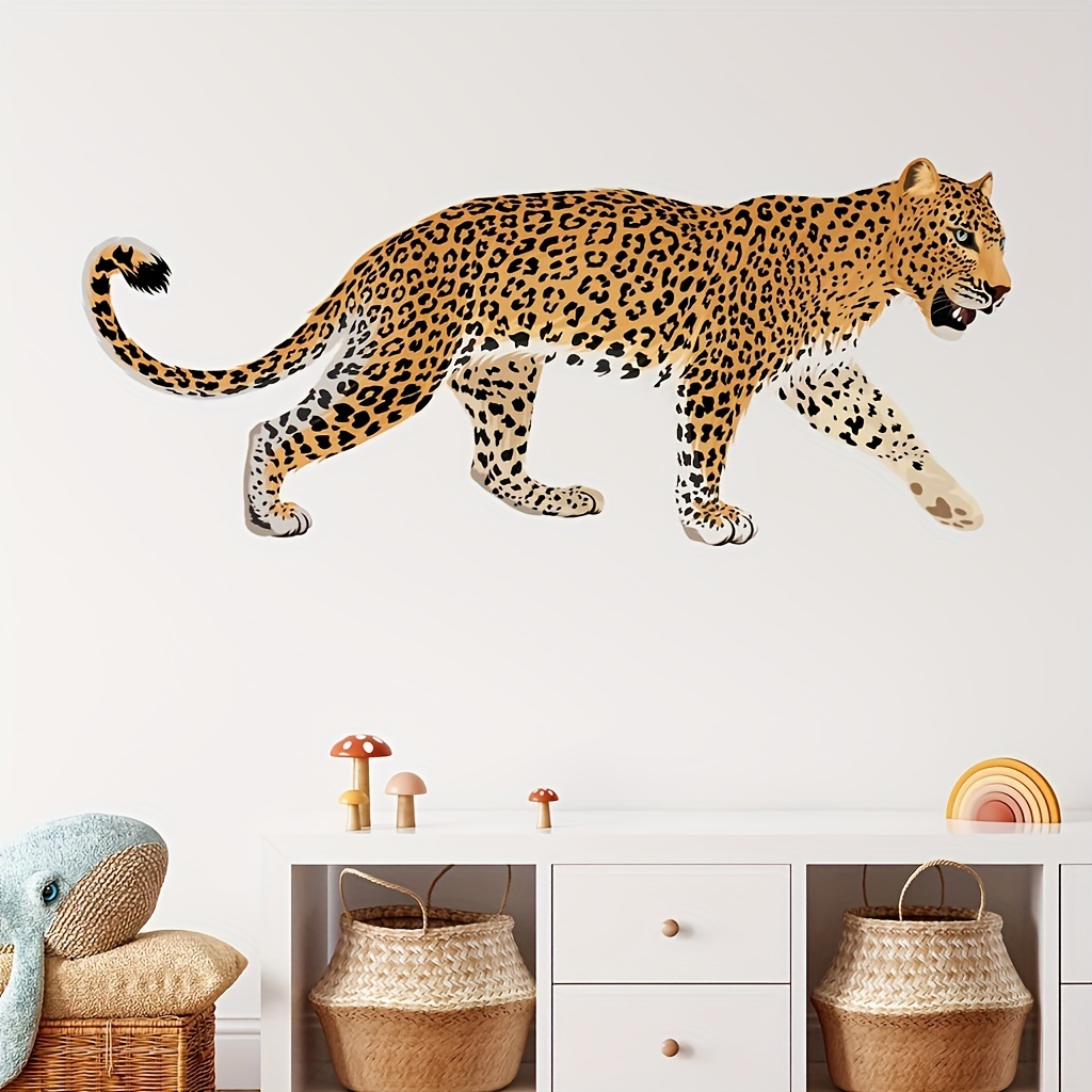 Leopard Wall Stickers Creative - Zara Home Bathroom Accessories 评论和价格