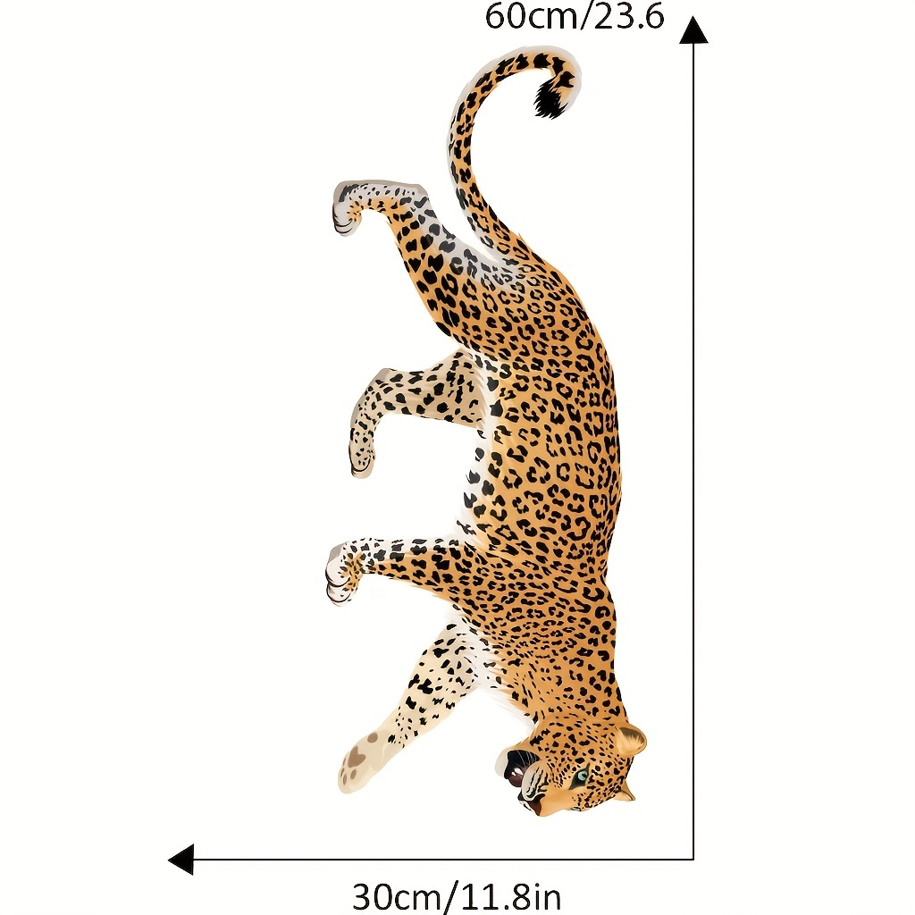 Leopard Wall Stickers Creative - Zara Home Bathroom Accessories 评论和价格
