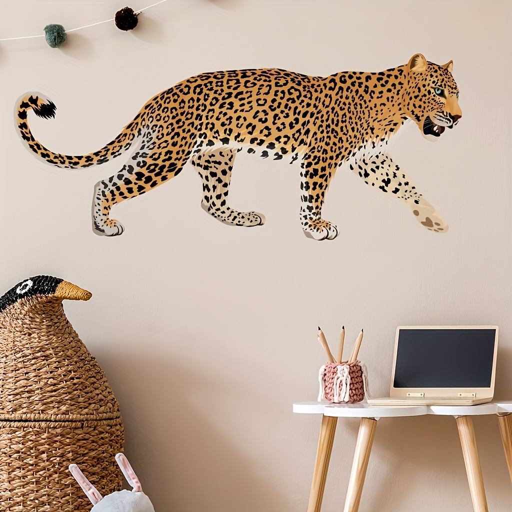 Leopard Wall Stickers Creative - Zara Home Bathroom Accessories 评论和价格