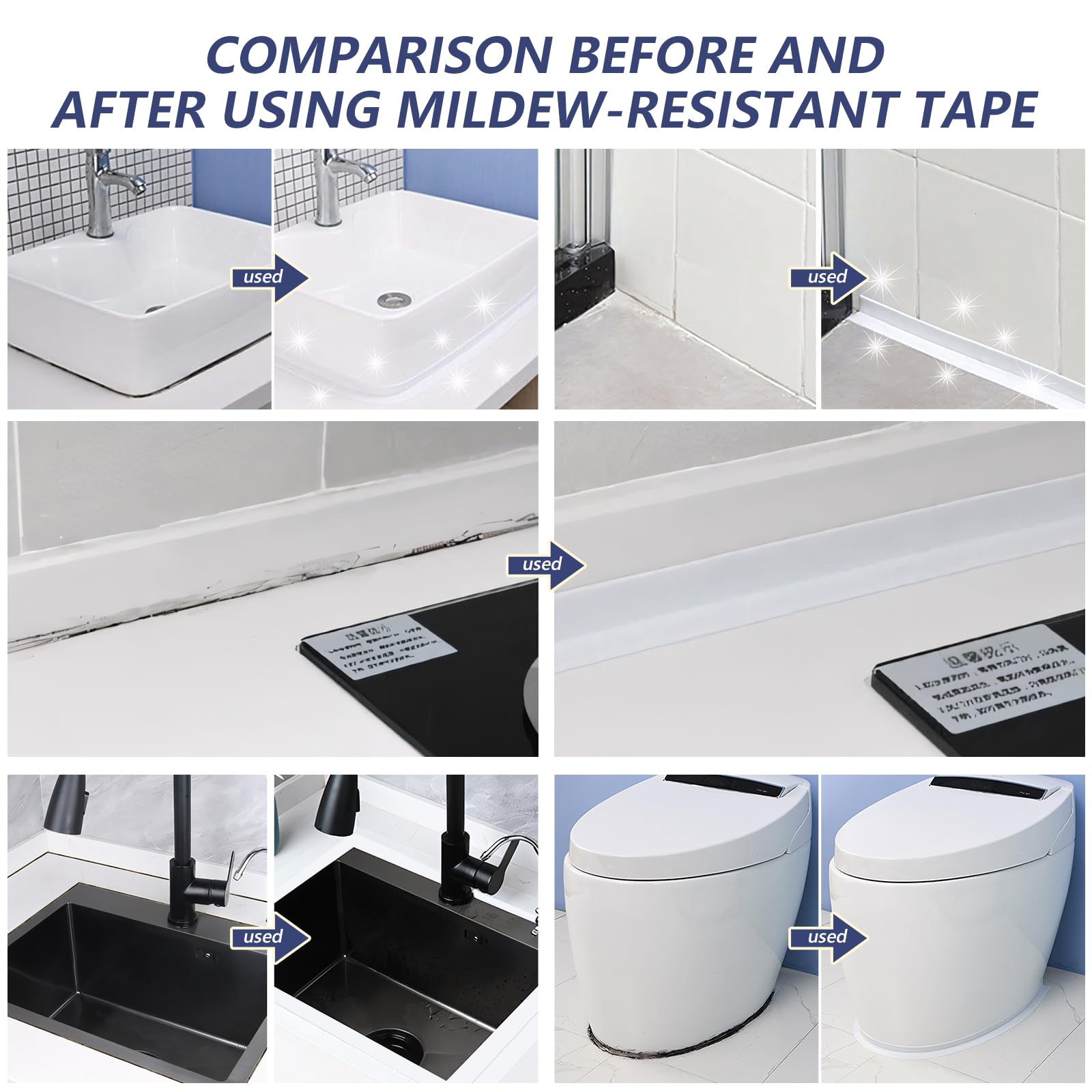 3.2m Waterproof Sealing Tape F - Home Bathroom Plumbing 评论和价格