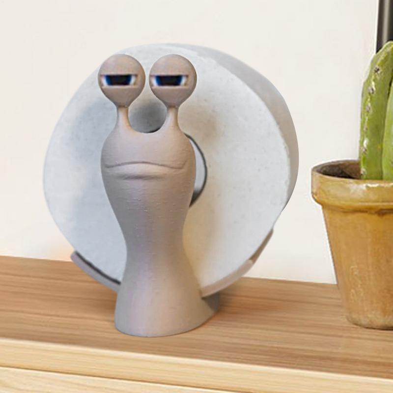 Snail Toilet Paper Holder Coun - Home Bathroom Paper Towel Dispenser 评论和价格
