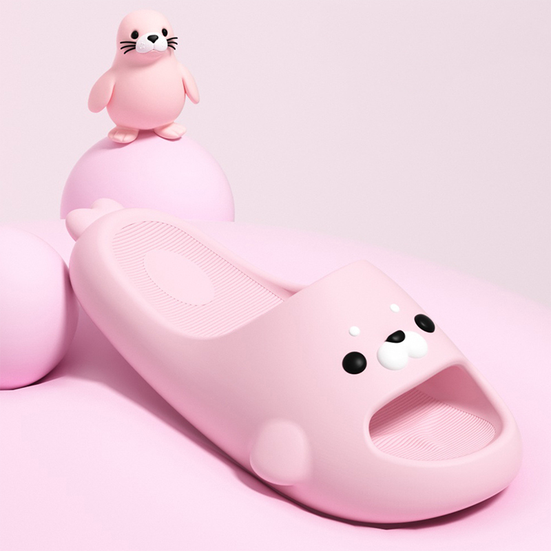 Seal Slippers Women Summer Sof - Home Bathroom Lights 评论和价格