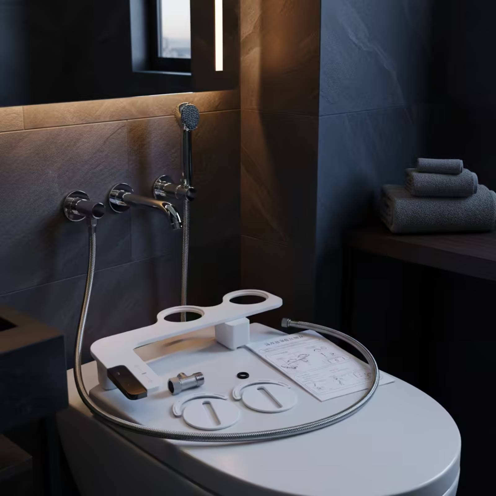 Bidet with Side Control Panel  - Home Bathroom Design 评论和价格