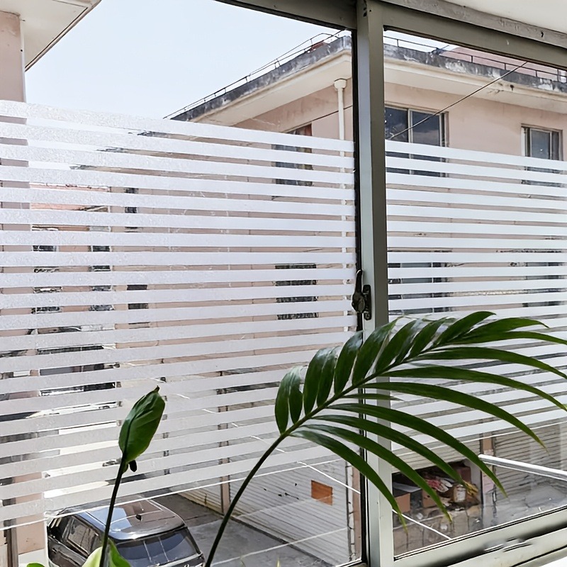 1roll Frosted Window Film，Self - Home Bathroom Partition Wall 评论和价格