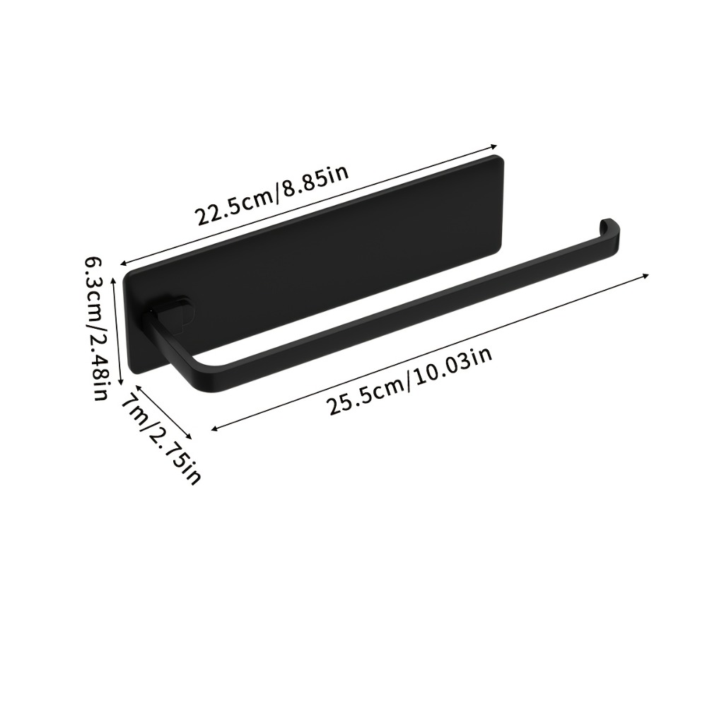 1pc Kitchen Towel Holder - Han - Home Bathroom Paper Towel Dispenser 评论和价格