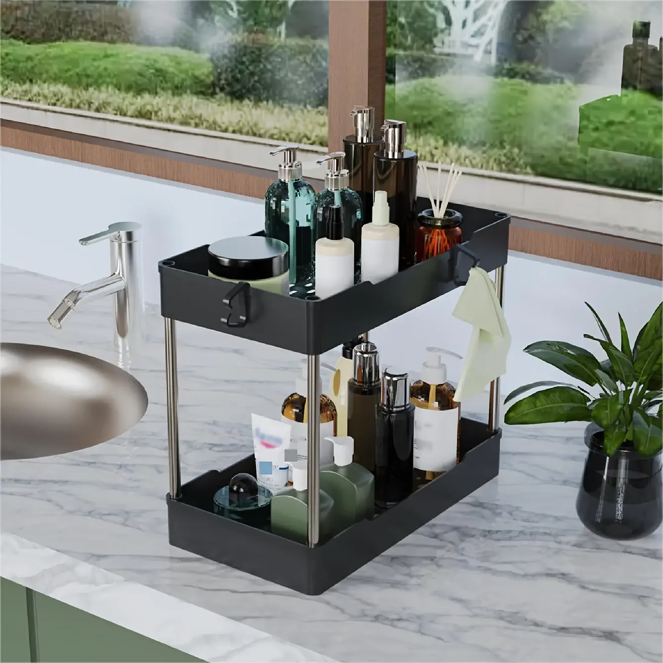 3Pcs/Set Under Sink Organizer  - Home Bathroom Organizer 评论和价格