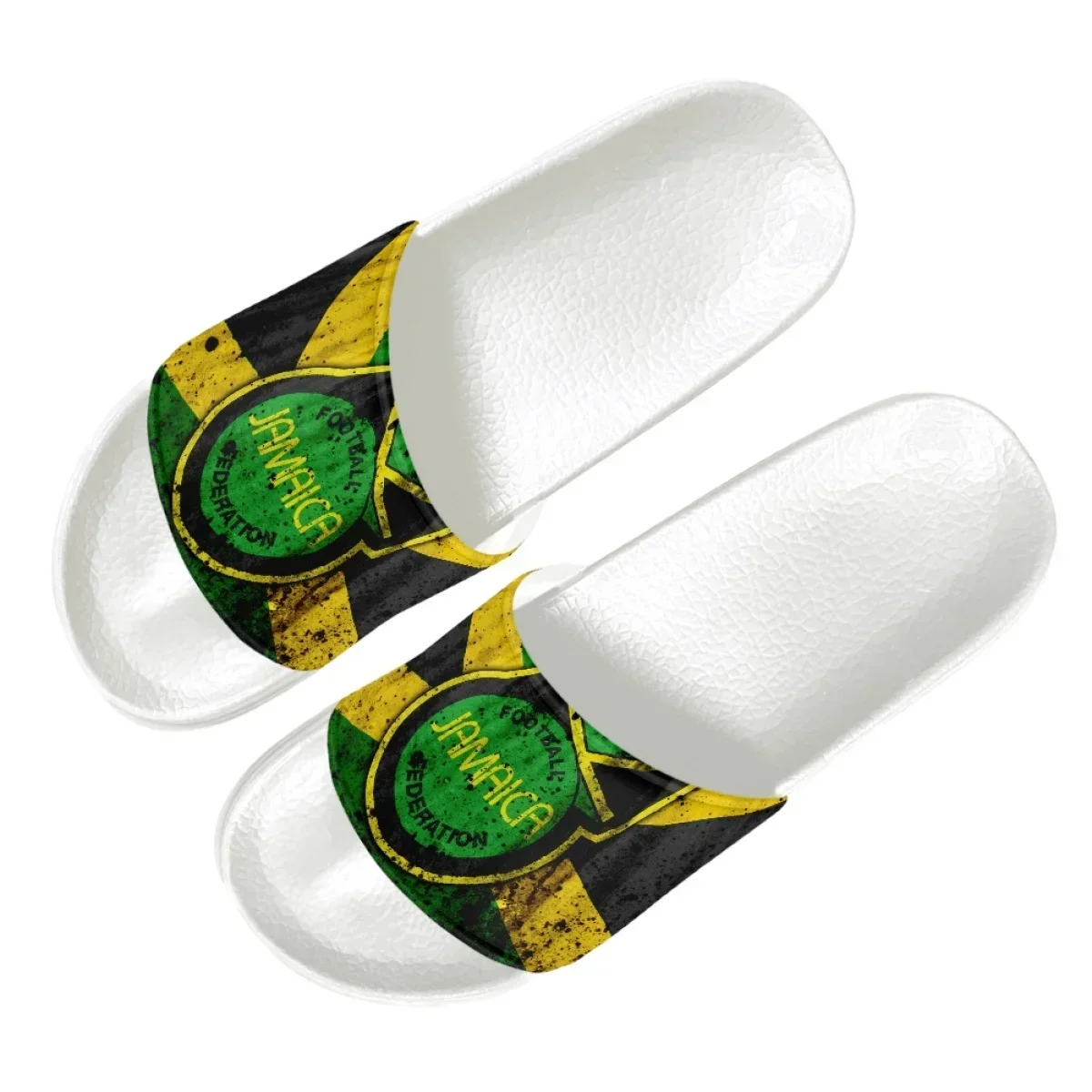 Jamaica Flag Art Design Print  - Home Design Bathroom 评论和价格