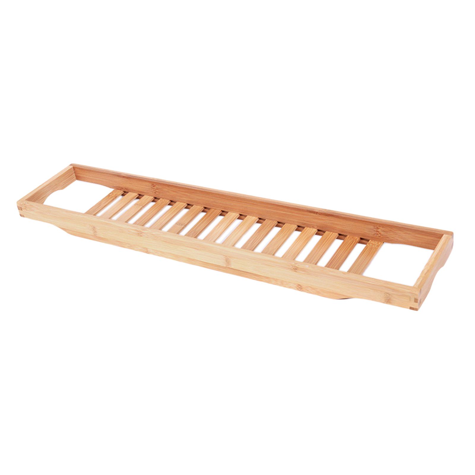 Bamboo Wooden Bathtub Caddy Tr - Bath Caddy Tray 评论和价格