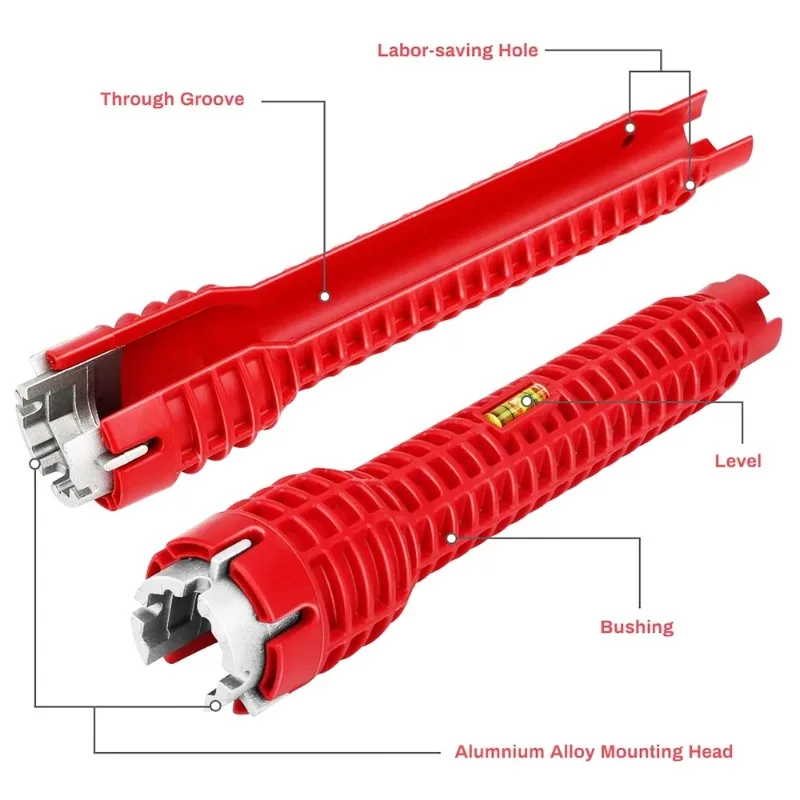 Universal Plumbing Tool Double - Home Bathroom Plumbing 评论和价格