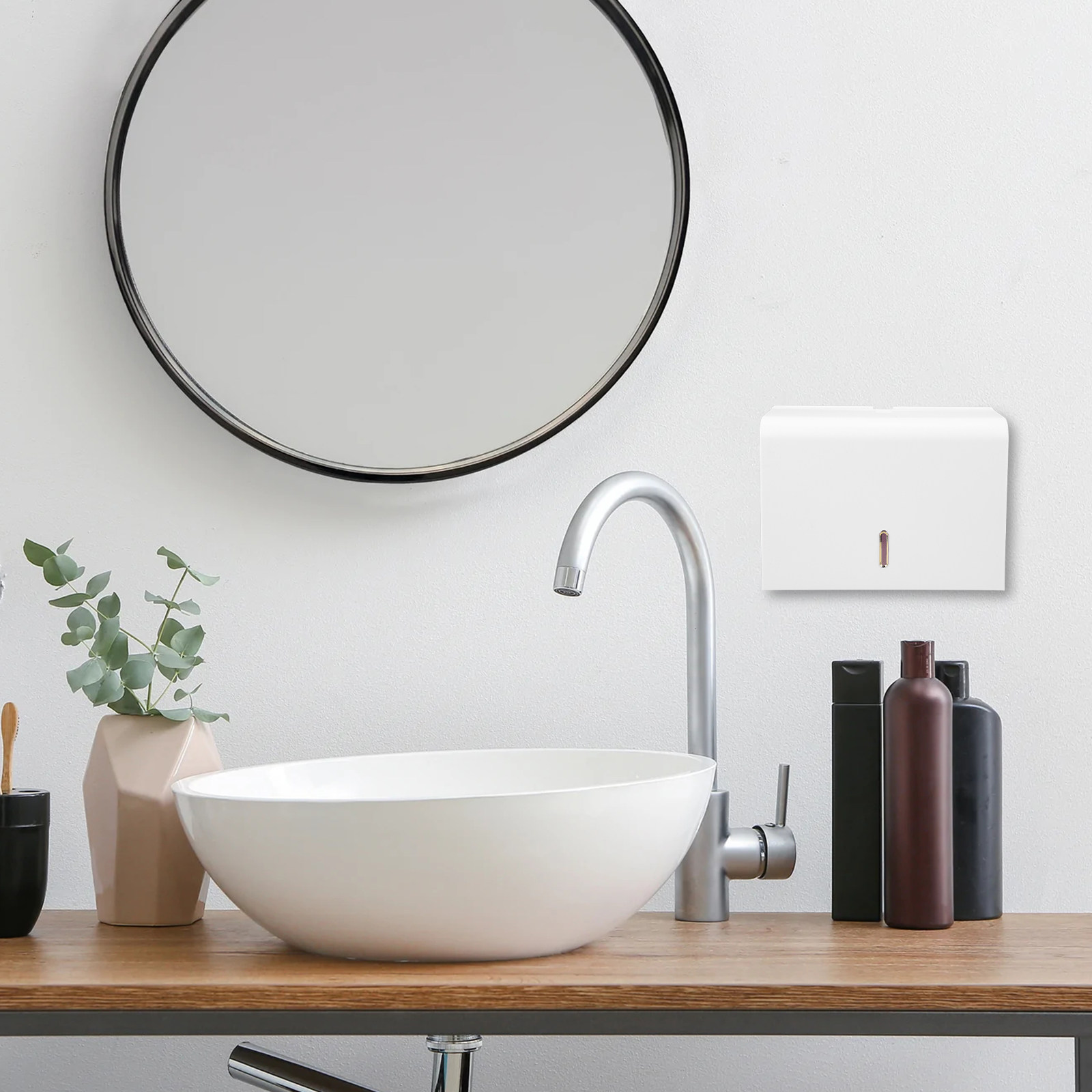 Bathroom Paper Towel Dispenser - Home Bathroom Paper Towel Dispenser 评论和价格