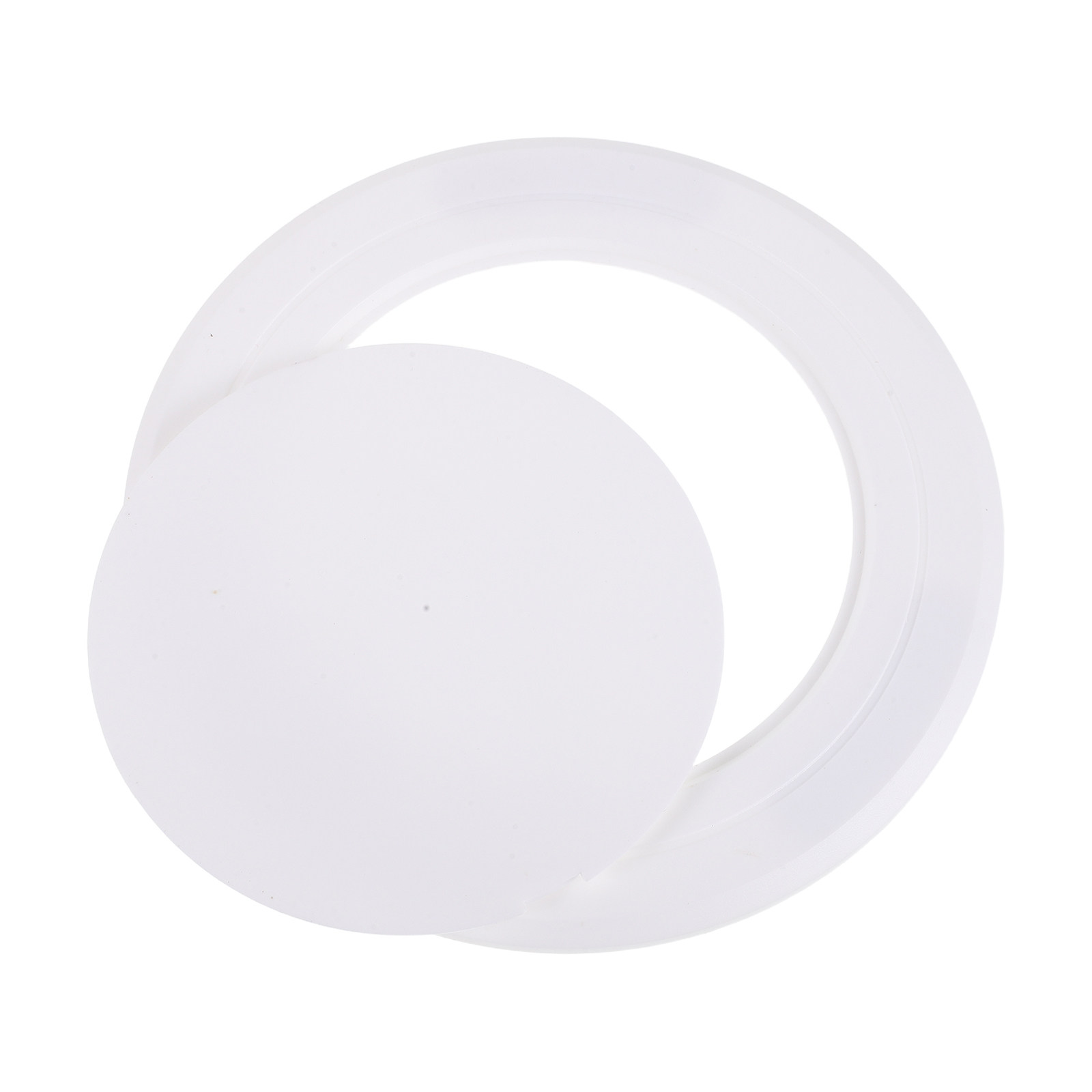 Adhesive Round Wall Plate Cove - Home Bathroom Plumbing 评论和价格