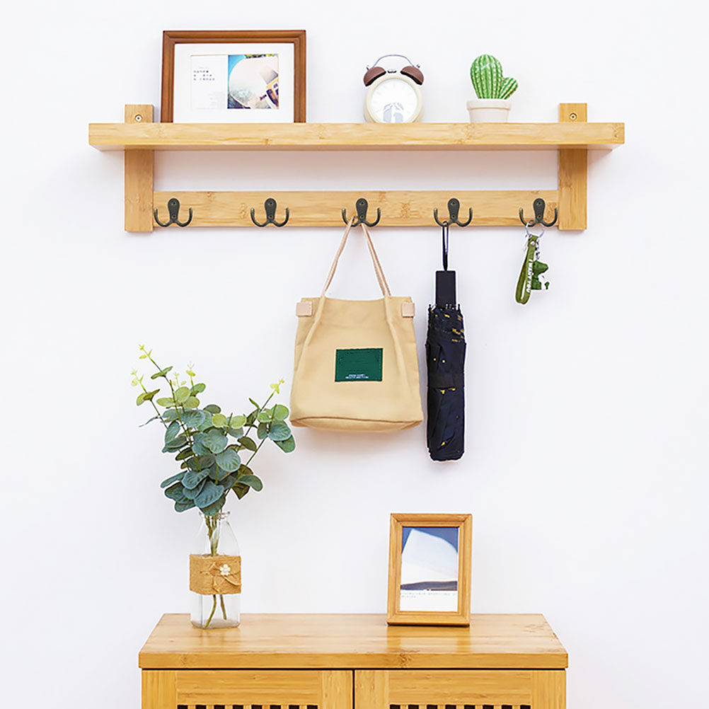 5Pcs Double Hook Wall Mount Ho - Home Design Bathroom 评论和价格