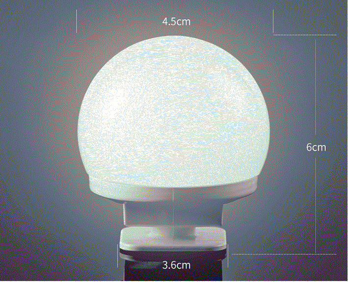 LED Light Paste Mirror Makeup  - Home Bathroom Vanity 评论和价格