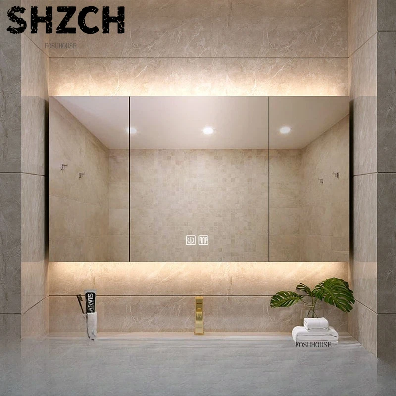 Modern Thickened Bathroom Mirr - Home Bathroom Vanity 评论和价格