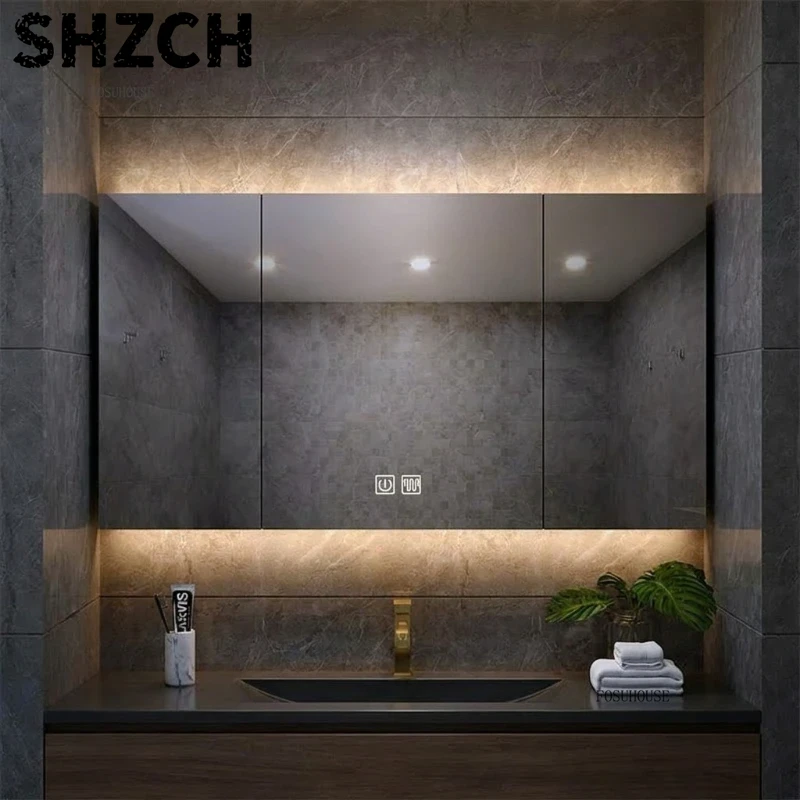 Modern Thickened Bathroom Mirr - Home Bathroom Vanity 评论和价格