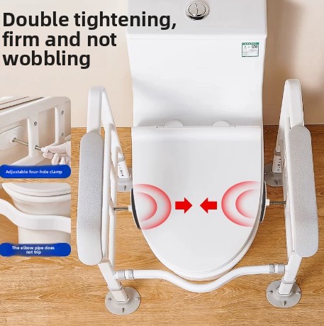 Home Elderly Toilet Support Ha - Home Bathroom Grab Bar 评论和价格