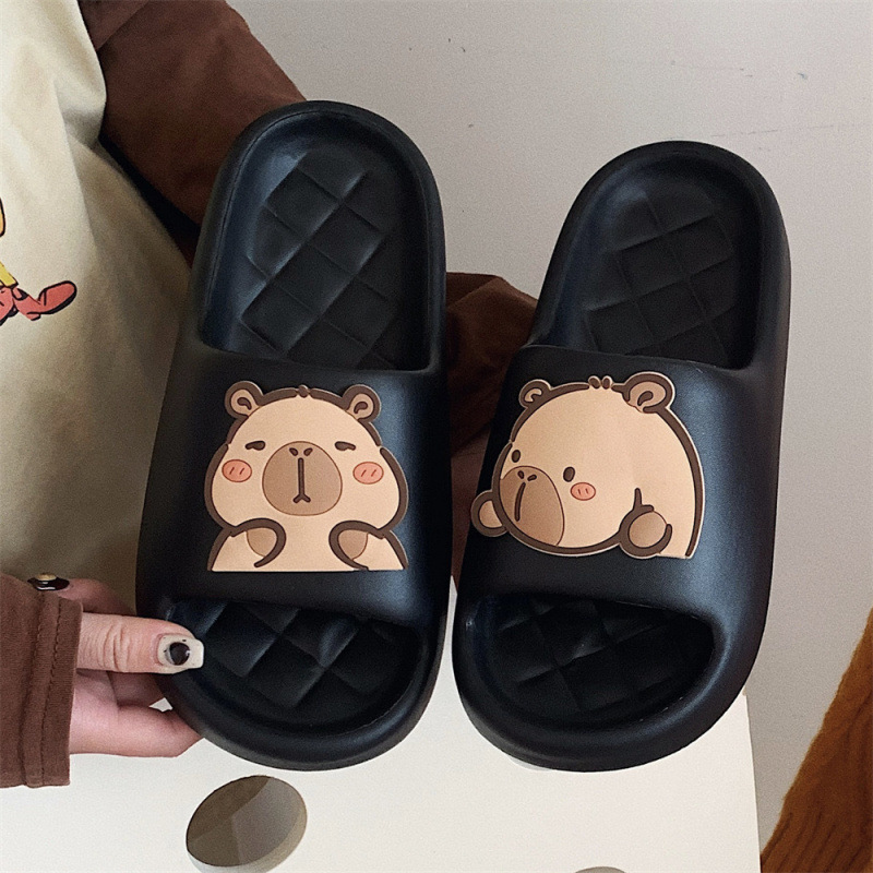 Women Slippers Cute Capybara H - Home Bathroom Lights 评论和价格