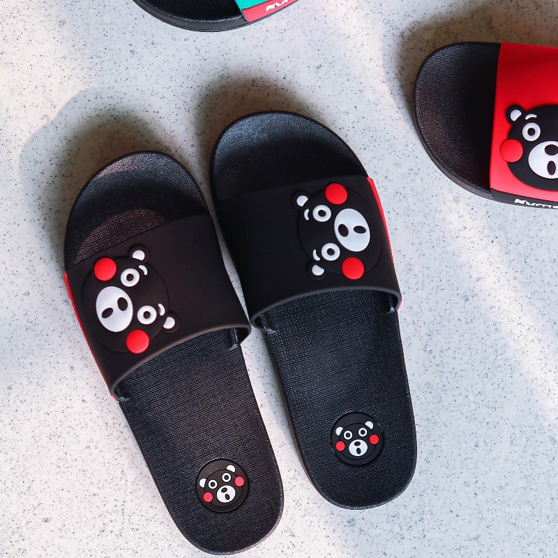 Summer Bow Kumamon Shoes Slipp - Home Bathroom Wear 评论和价格
