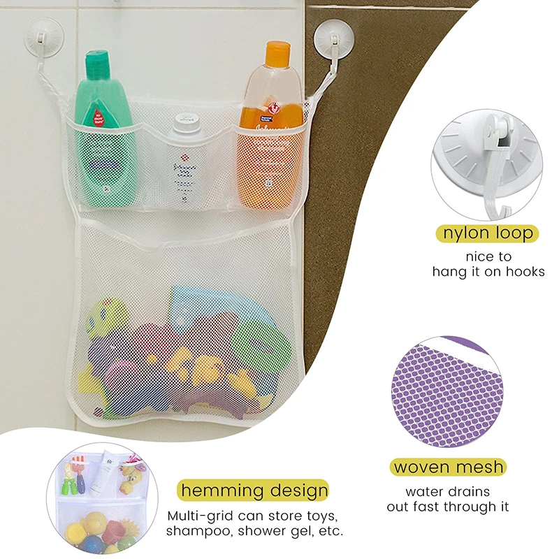 Baby Shower Bath Toys White Ba - Home Bathroom Organizer 评论和价格