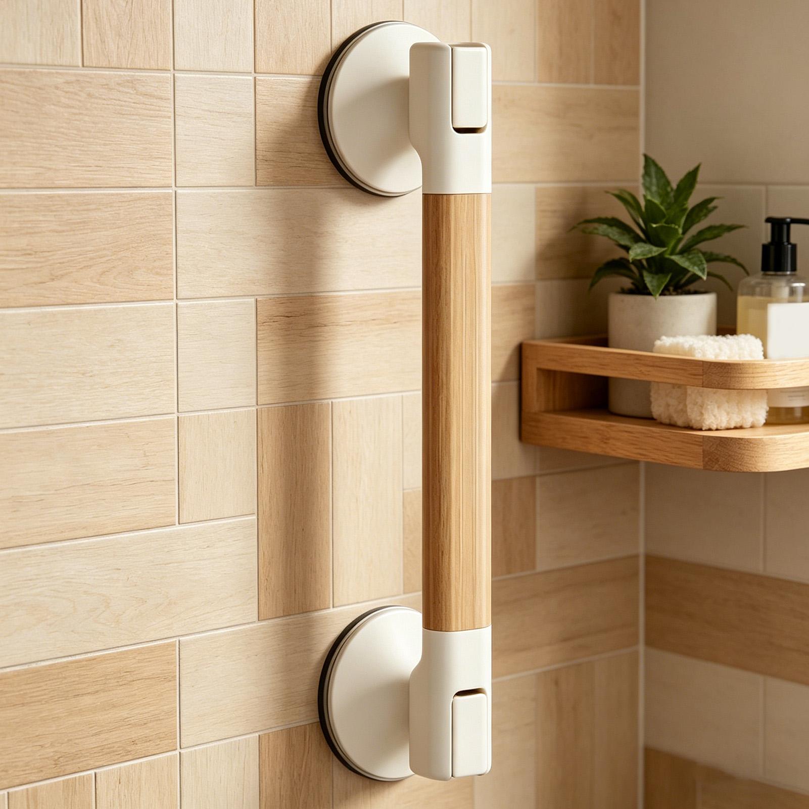 Shower suction cup handle Bath - Home Bathroom Grab Bar 评论和价格