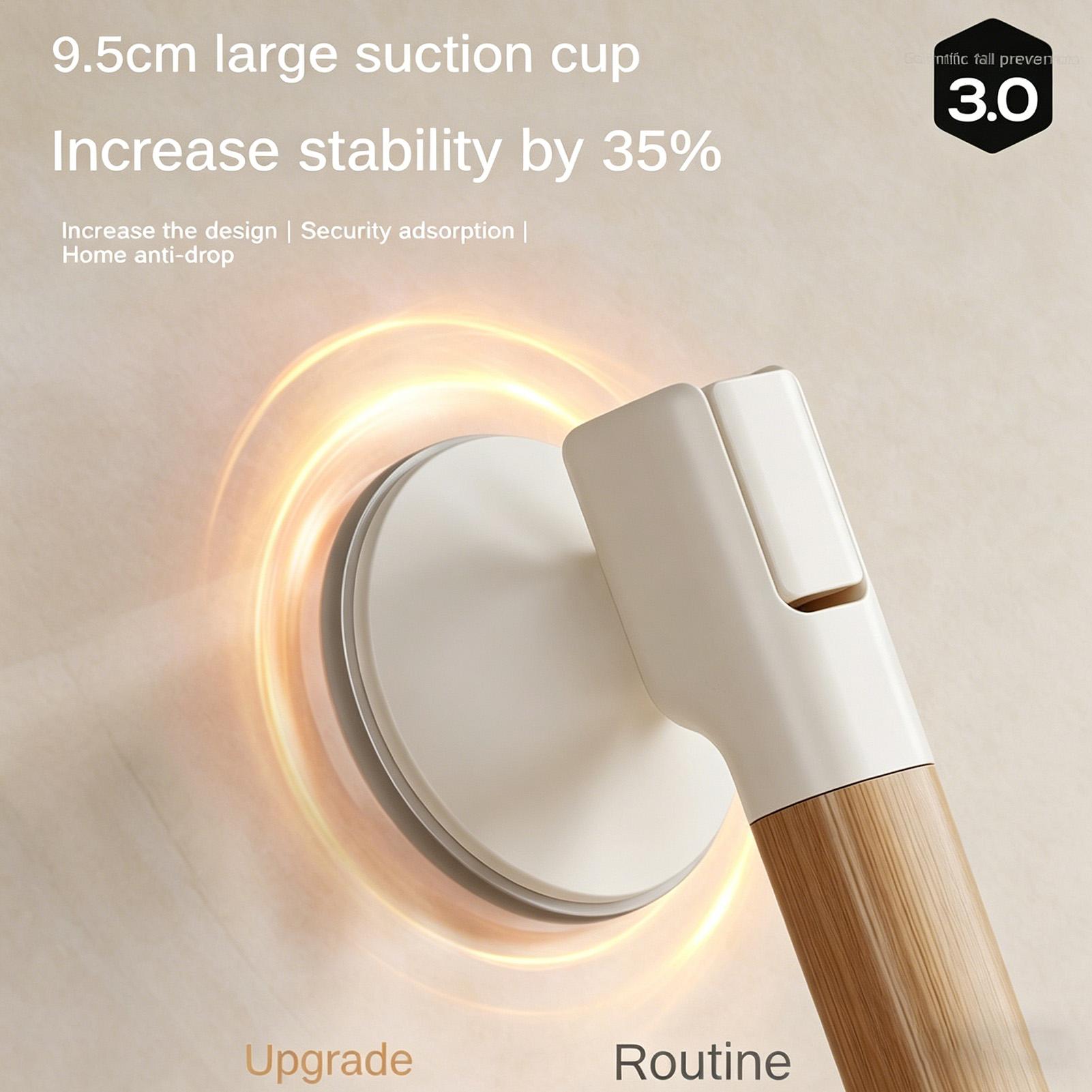 Shower suction cup handle Bath - Home Bathroom Grab Bar 评论和价格