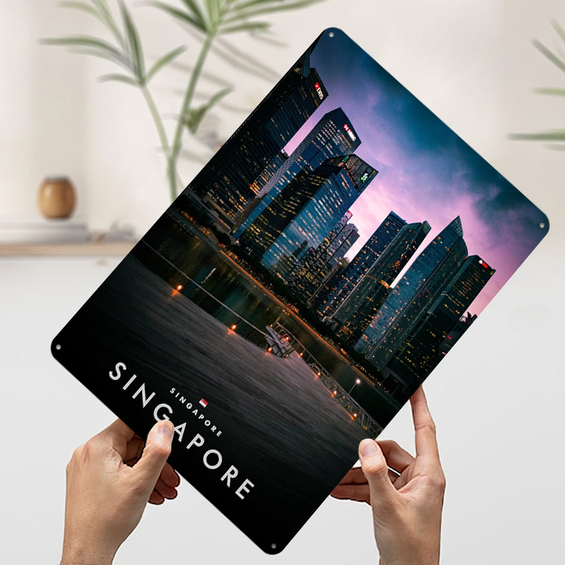 Captured Singapore By Night Pr - Home And Bathroom Singapore 评论和价格