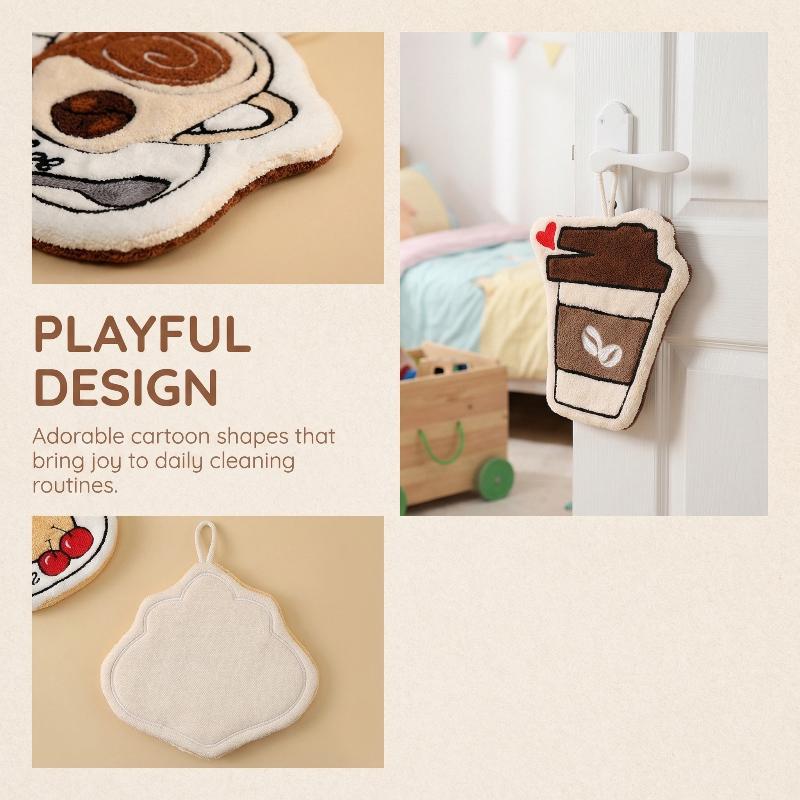 Quick Dry Absorbent Coffee Han - Home Bathroom Design 评论和价格