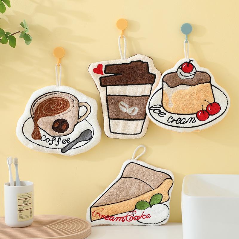 Quick Dry Absorbent Coffee Han - Home Bathroom Design 评论和价格