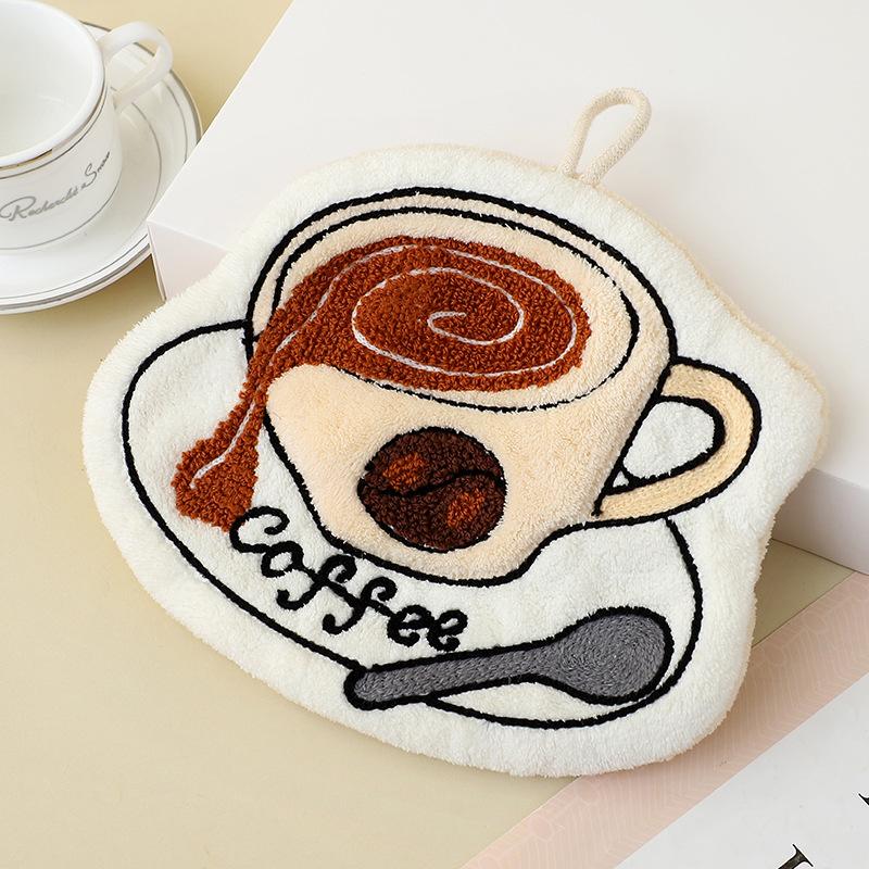 Quick Dry Absorbent Coffee Han - Home Bathroom Design 评论和价格