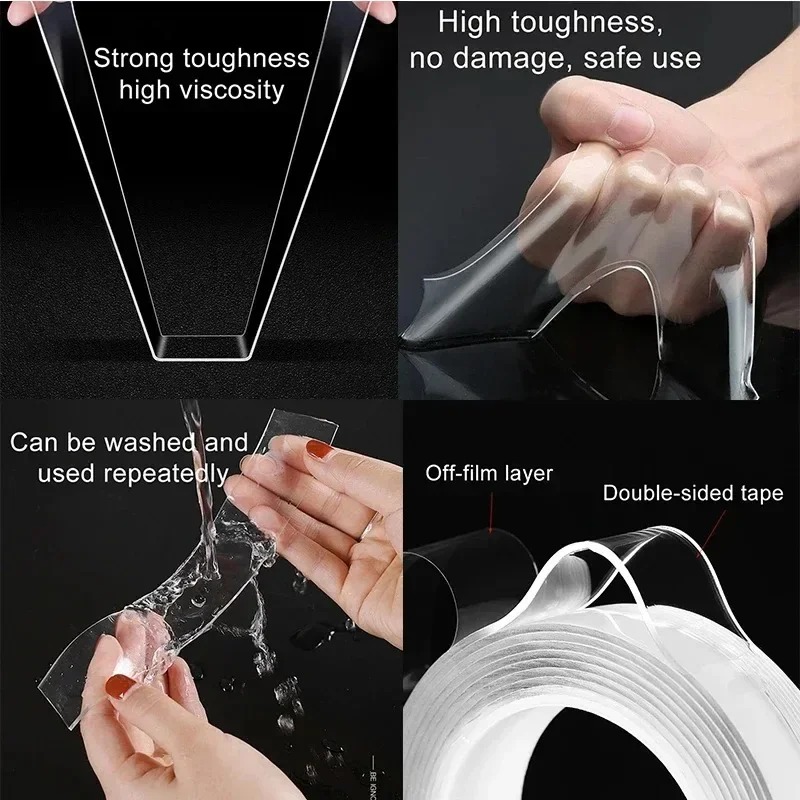 Nano Tape Super Strong Double- - Home Bathroom Plumbing 评论和价格