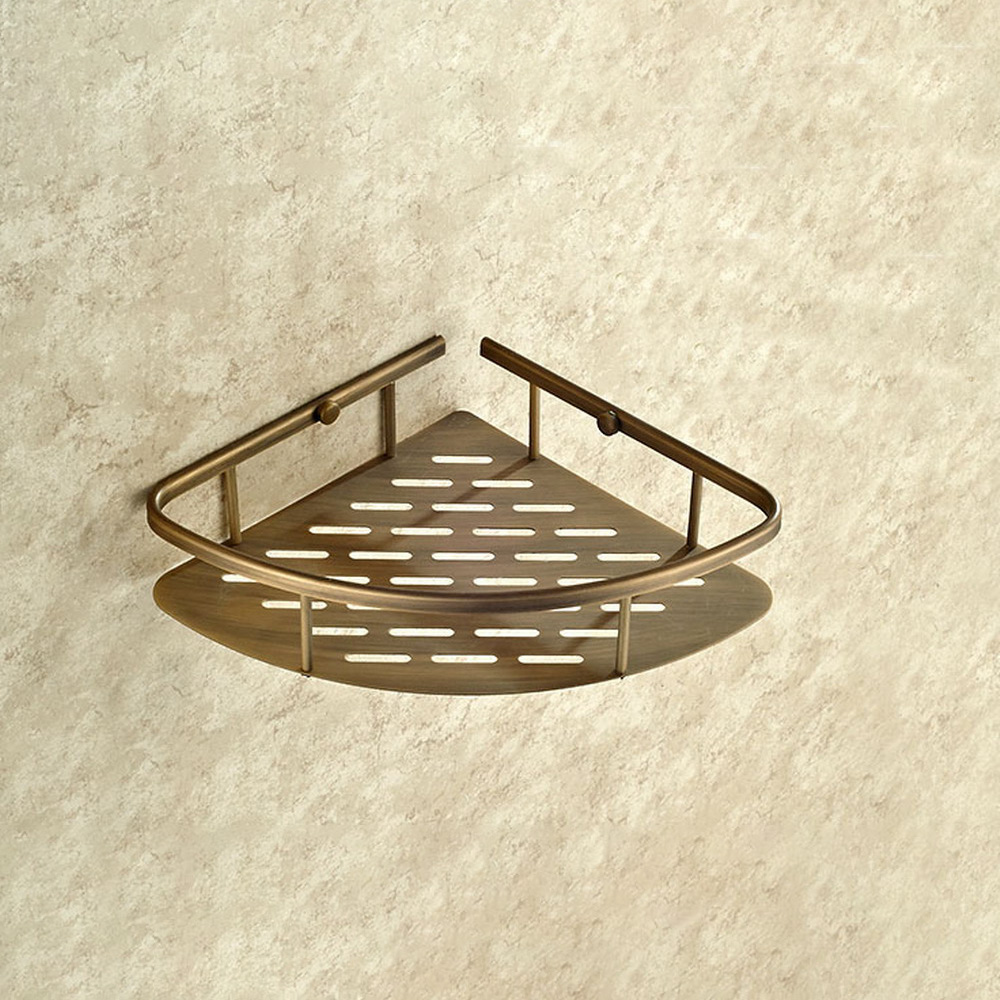 Antique Brass Bathroom Accesso - Bath Caddy Tray 评论和价格