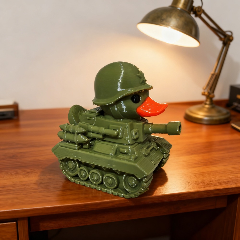 Creative Tank Duck Statue Orna - Zara Home Bathroom Accessories 评论和价格